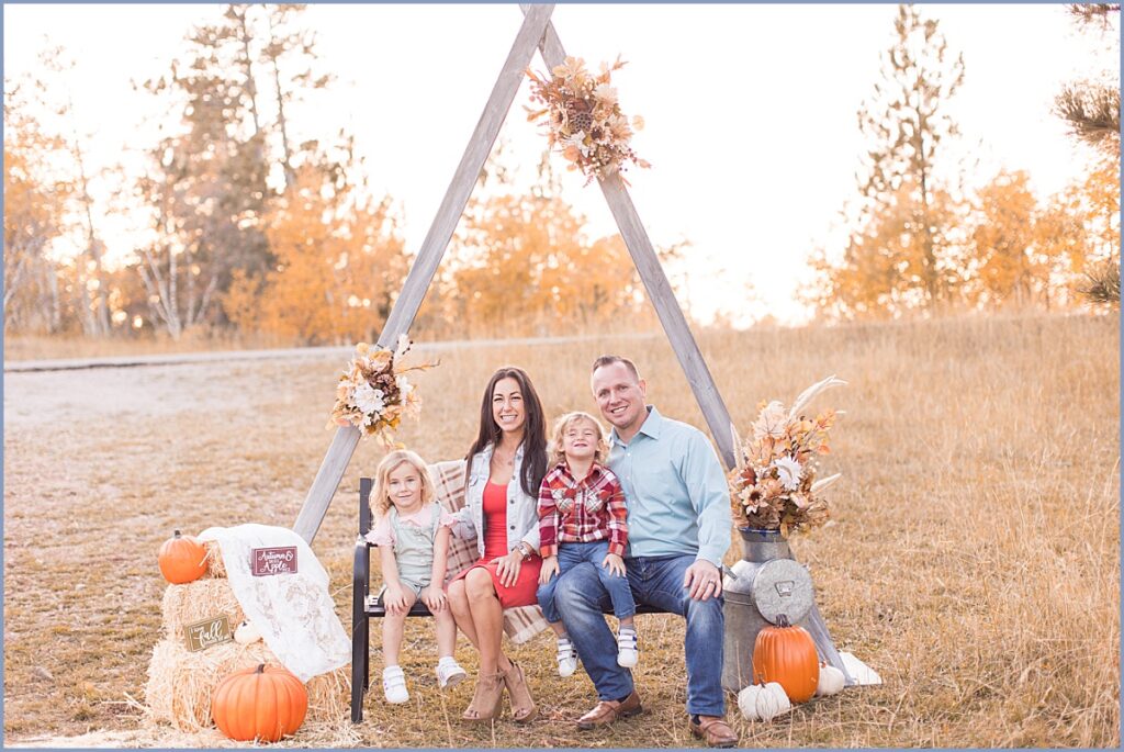 Fall family Mini Session in the Black Hills of South Dakota and Wyoming 