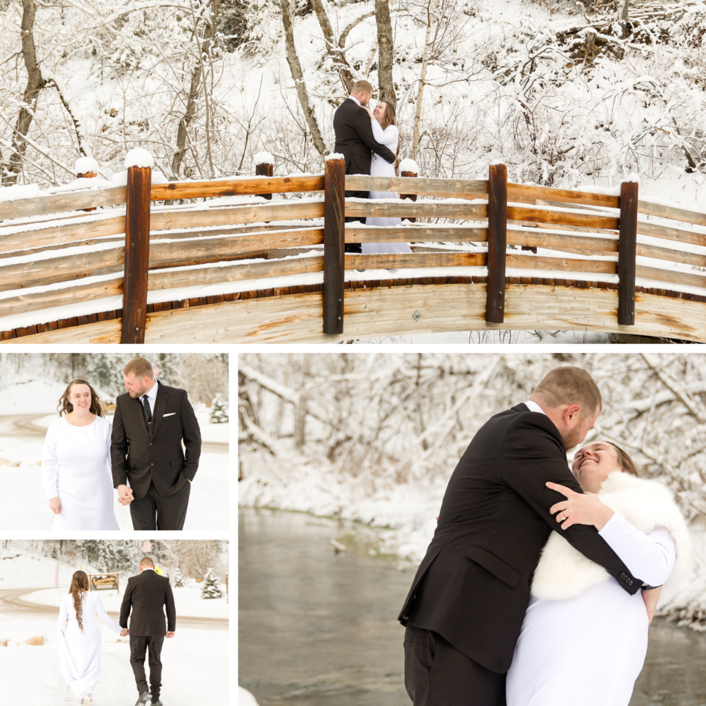 A Beautiful wedding day located at Spearfish Canyon Lodge