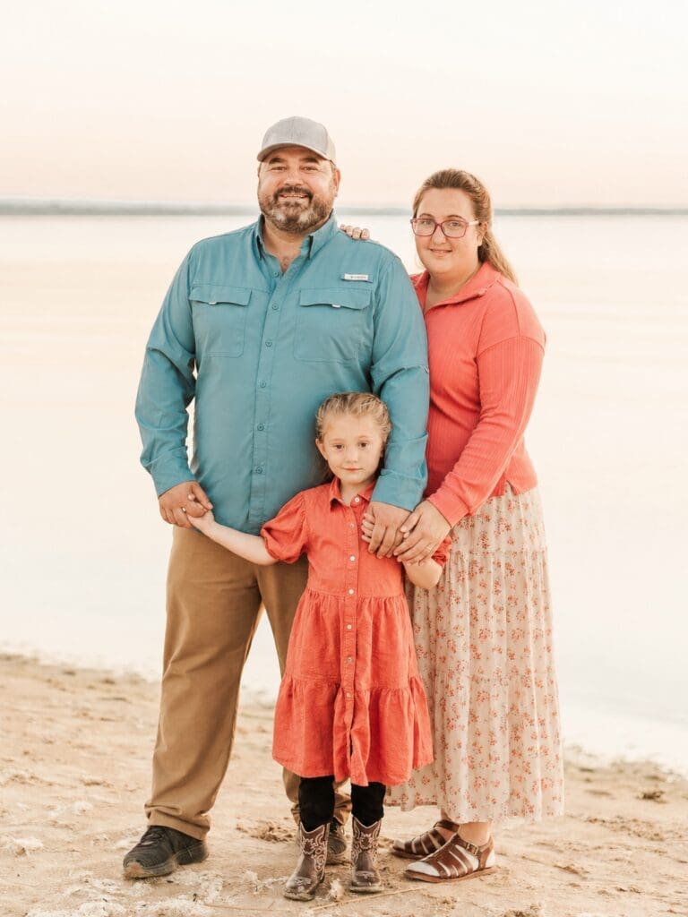 Family Lake Photo